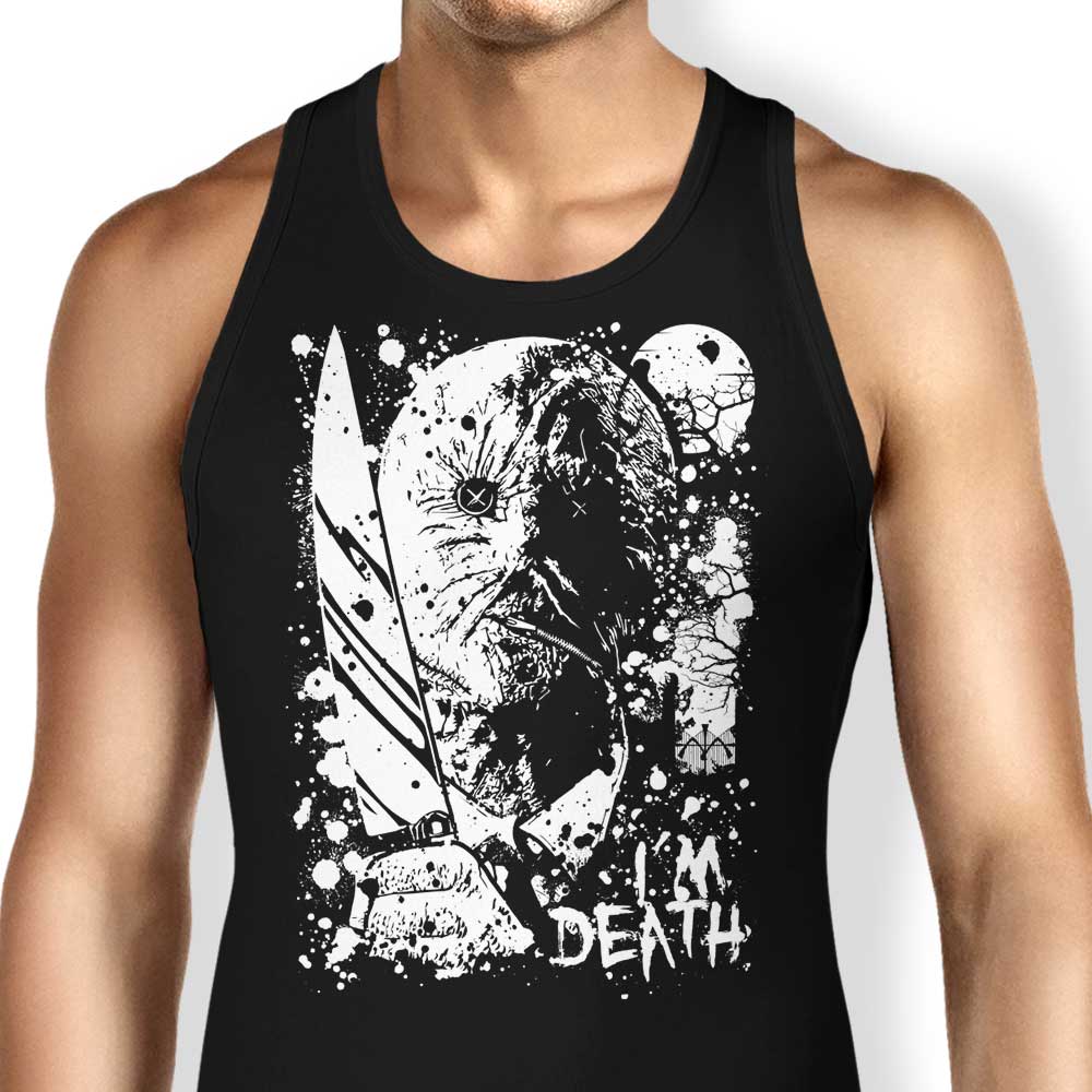 I'm Death Tank Top - Adult & Kids T-Shirts, Sweatshirts & Hoodies apparel design preview 1