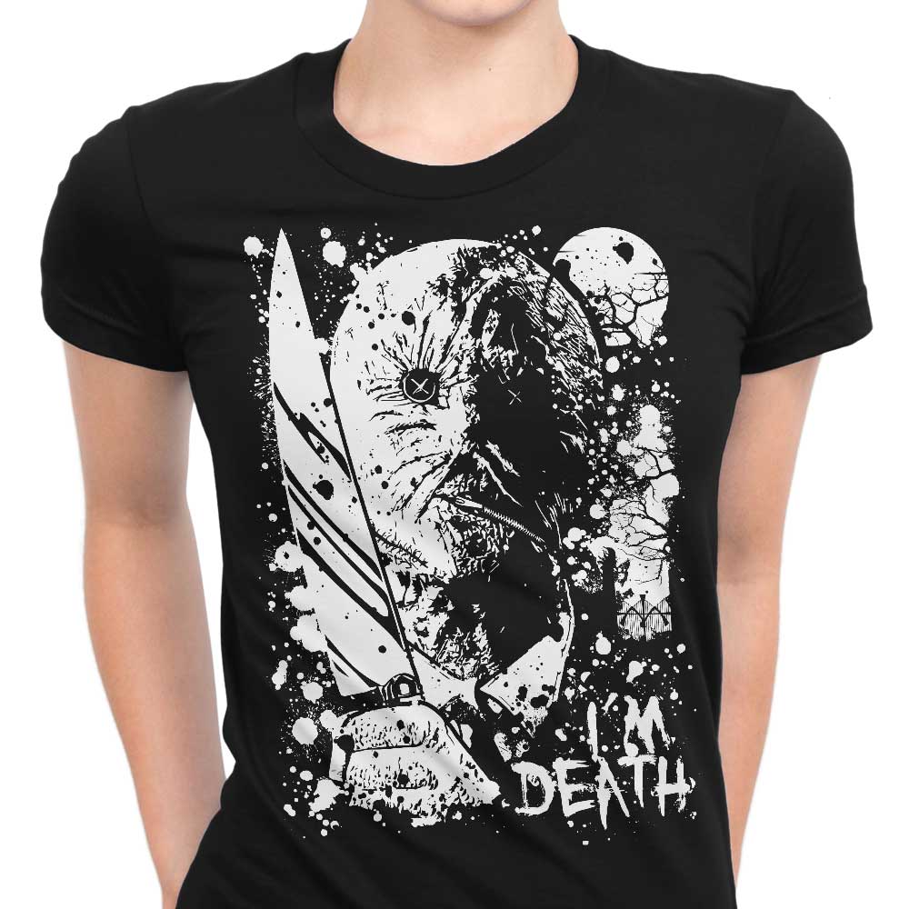 I'm Death Women's Apparel - Adult & Kids T-Shirts, Sweatshirts & Hoodies apparel design preview 1