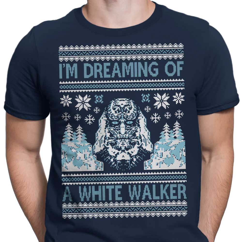 I'm Dreaming of a White Walker Men's Apparel - Adult & Kids T-Shirts, Sweatshirts & Hoodies apparel design preview 2