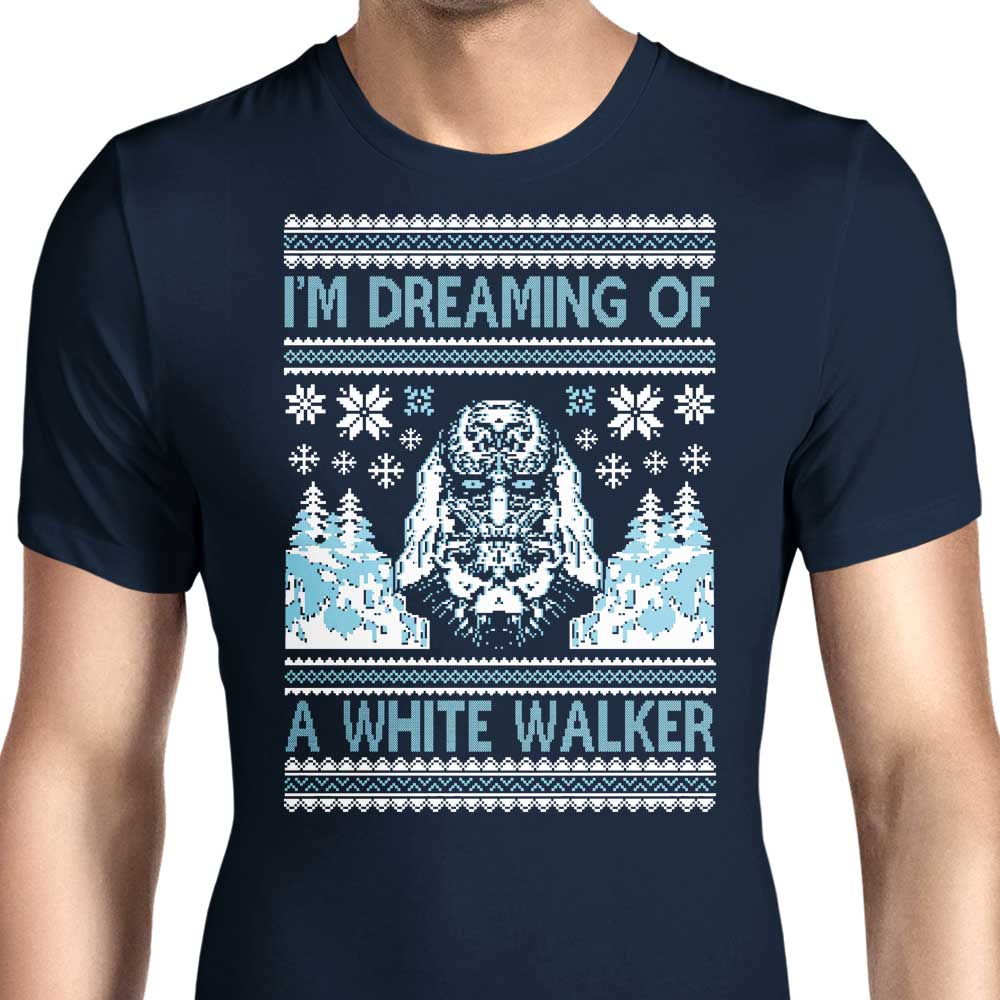 I'm Dreaming of a White Walker Men's Apparel - Adult & Kids T-Shirts, Sweatshirts & Hoodies apparel design preview 1