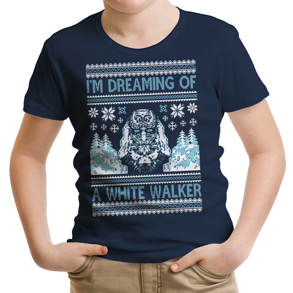 I'm Dreaming of a White Walker Youth Apparel - Adult & Kids T-Shirts, Sweatshirts & Hoodies apparel design preview 1