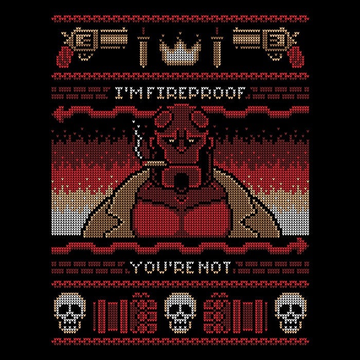 I'm Fireproof - Adult & Kids T-Shirts, Sweatshirts & Hoodies apparel design preview 2