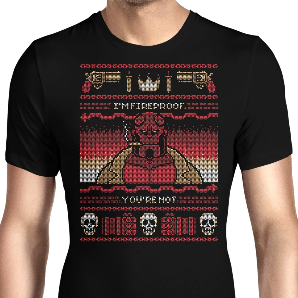 I'm Fireproof Men's Apparel - Adult & Kids T-Shirts, Sweatshirts & Hoodies apparel design preview 1
