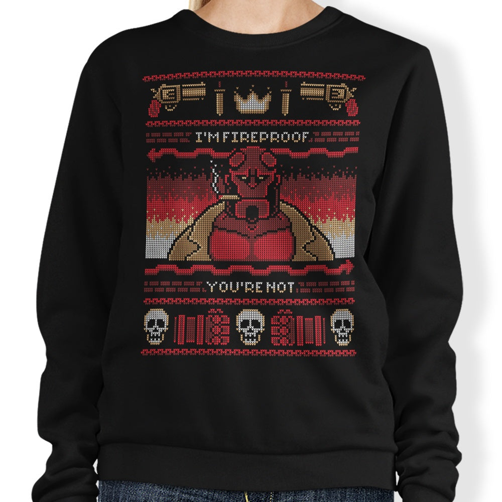 I'm Fireproof - Adult & Kids T-Shirts, Sweatshirts & Hoodies apparel design preview 1