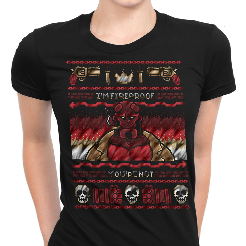 I'm Fireproof Women's Apparel - Adult & Kids T-Shirts, Sweatshirts & Hoodies apparel design preview 1
