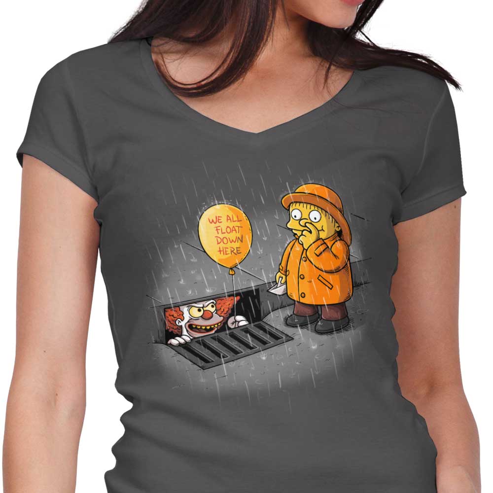 I'm in Danger Women's V-Neck - Adult & Kids T-Shirts, Sweatshirts & Hoodies apparel design preview 1