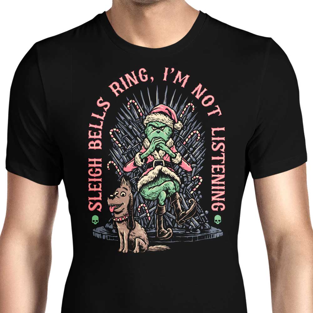 I'm Not Listening Men's Apparel - Adult & Kids T-Shirts, Sweatshirts & Hoodies apparel design preview 1