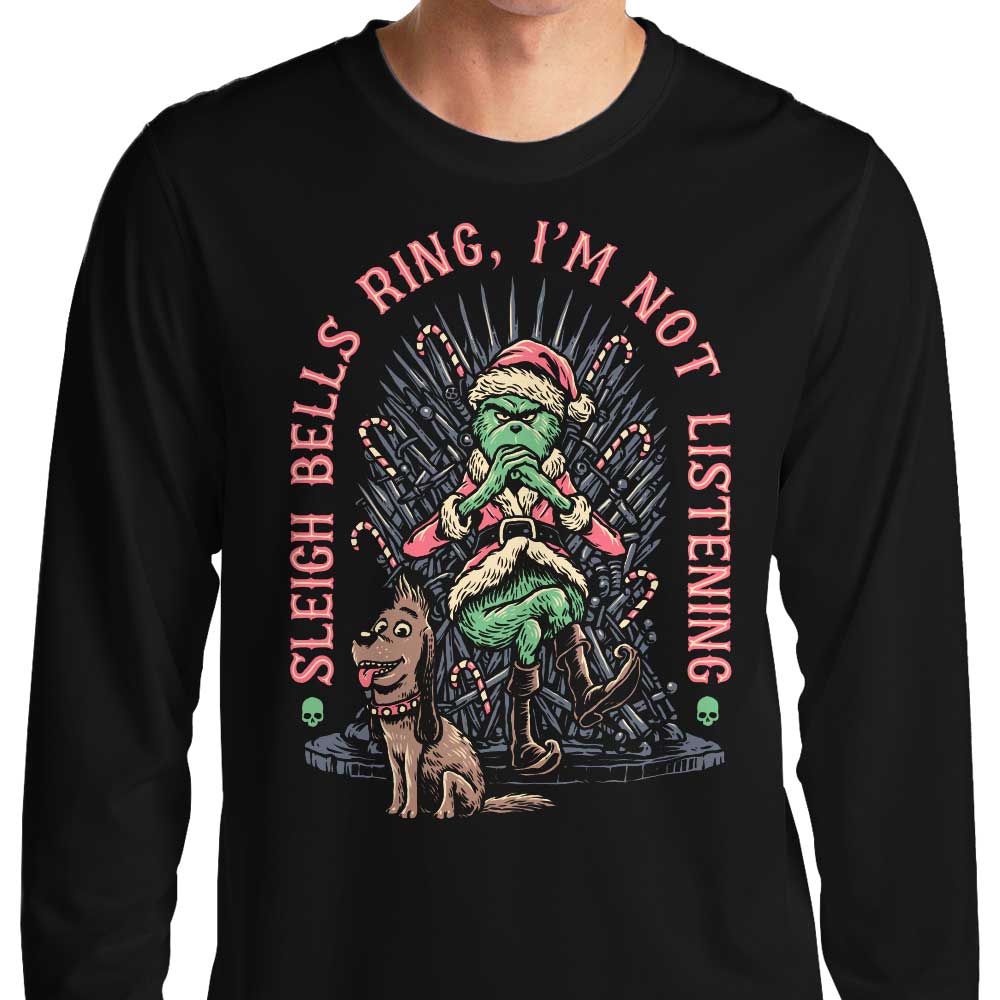 I'm Not Listening - Adult & Kids T-Shirts, Sweatshirts & Hoodies apparel design preview 1