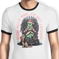 I'm Not Listening Ringer - Adult & Kids T-Shirts, Sweatshirts & Hoodies apparel design preview 1