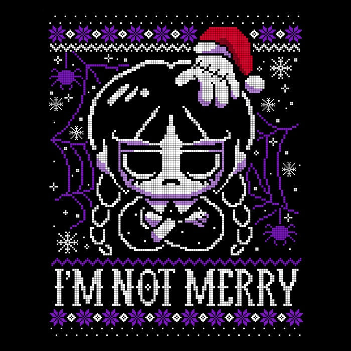 I'm Not Merry Men's Apparel - Adult & Kids T-Shirts, Sweatshirts & Hoodies apparel design preview 2