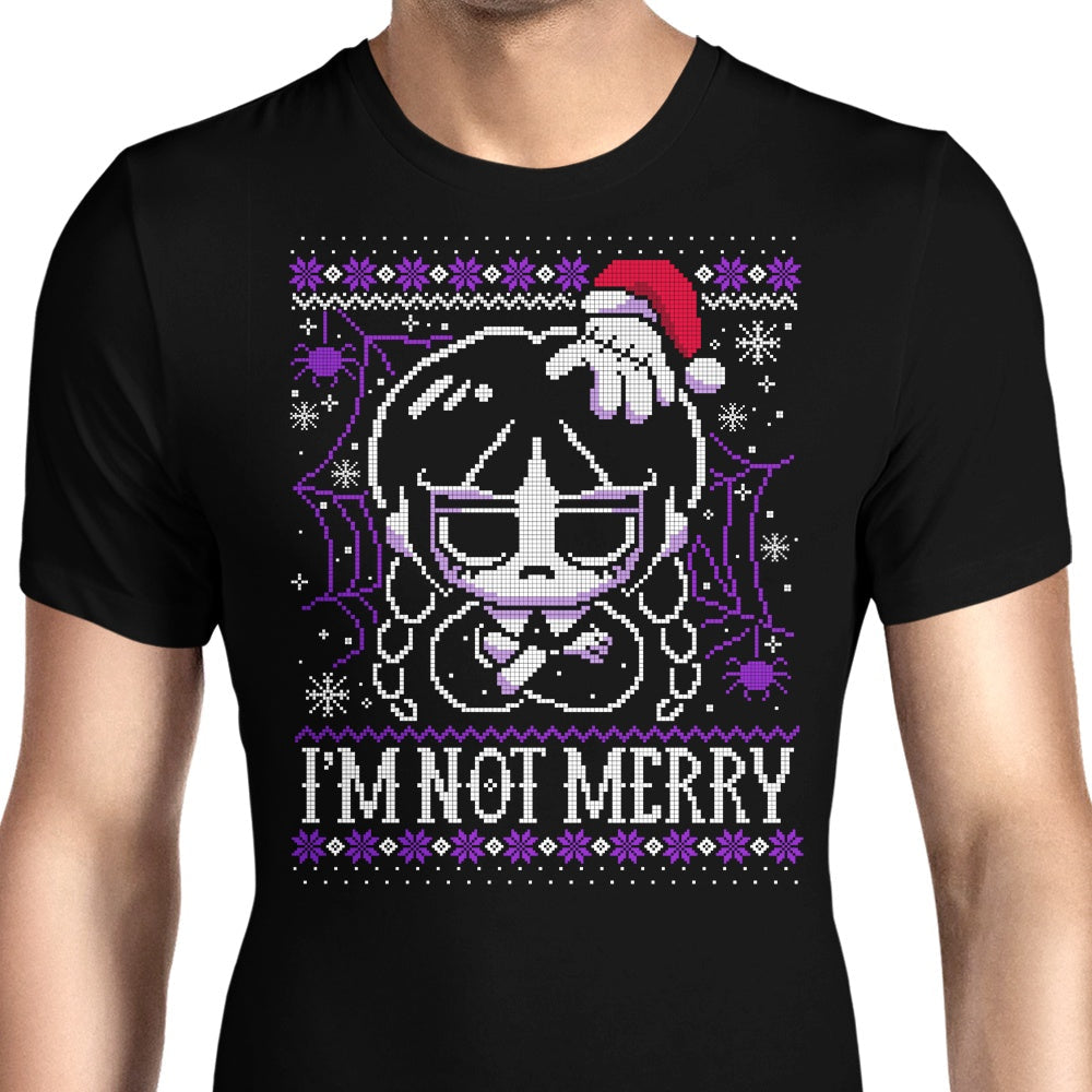 I'm Not Merry Men's Apparel - Adult & Kids T-Shirts, Sweatshirts & Hoodies apparel design preview 1