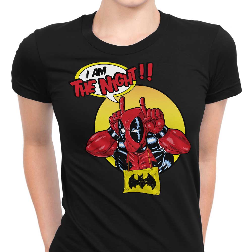 I'm the Night Women's Apparel - Adult & Kids T-Shirts, Sweatshirts & Hoodies apparel design preview 1