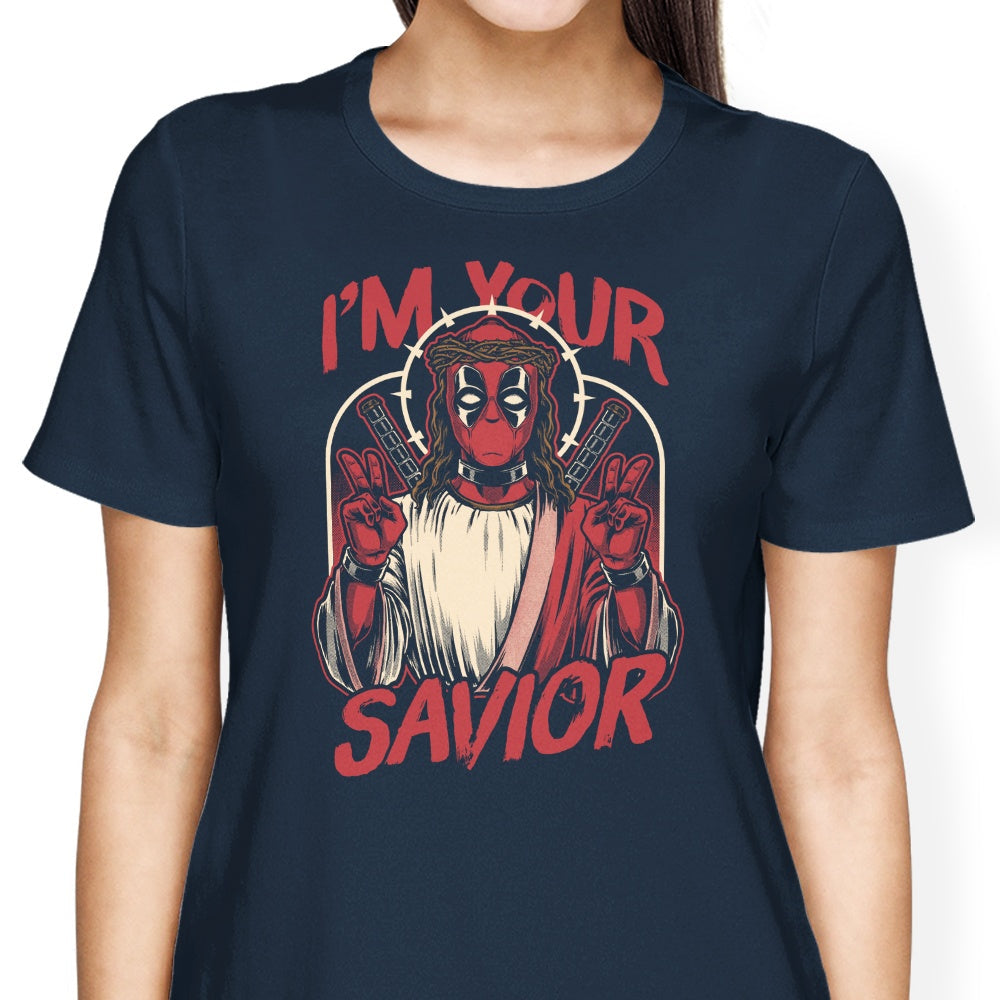 I'm Your Savior Women's Apparel - Adult & Kids T-Shirts, Sweatshirts & Hoodies apparel design preview 2