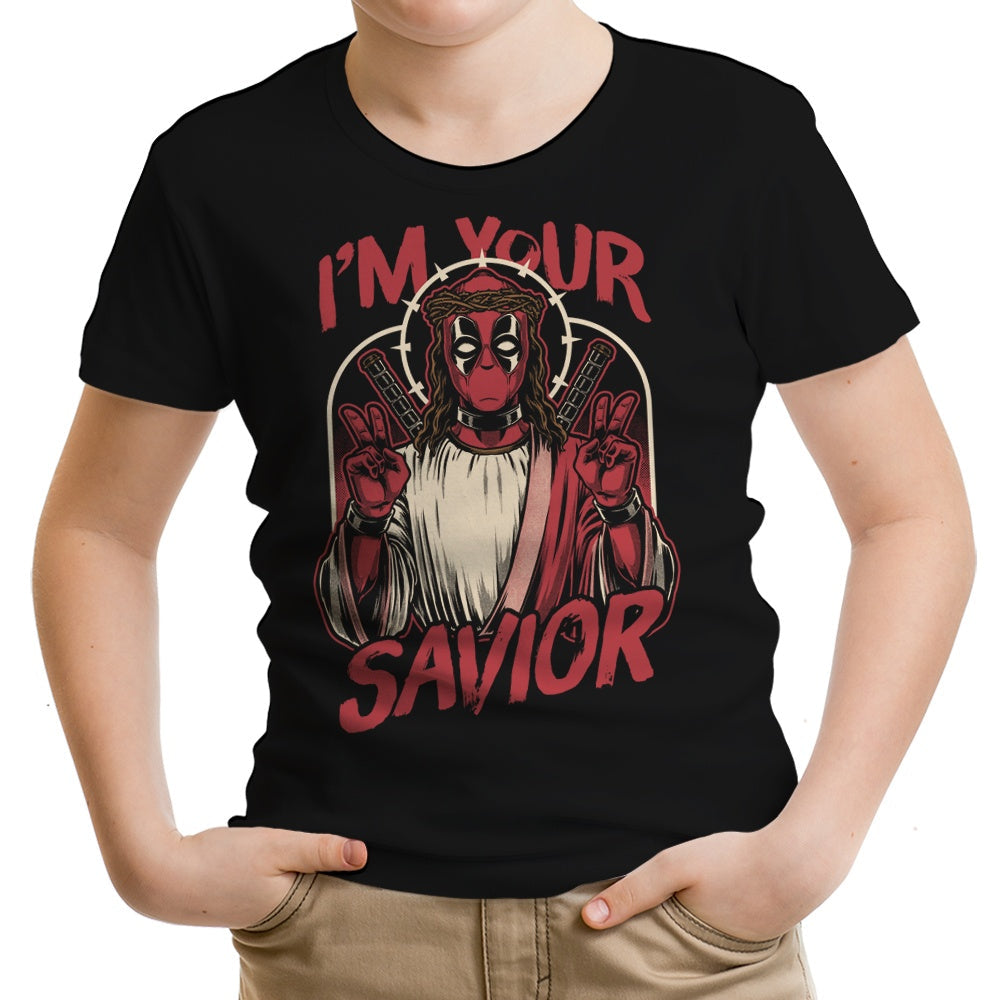 I'm Your Savior Youth Apparel - Adult & Kids T-Shirts, Sweatshirts & Hoodies apparel design preview 1