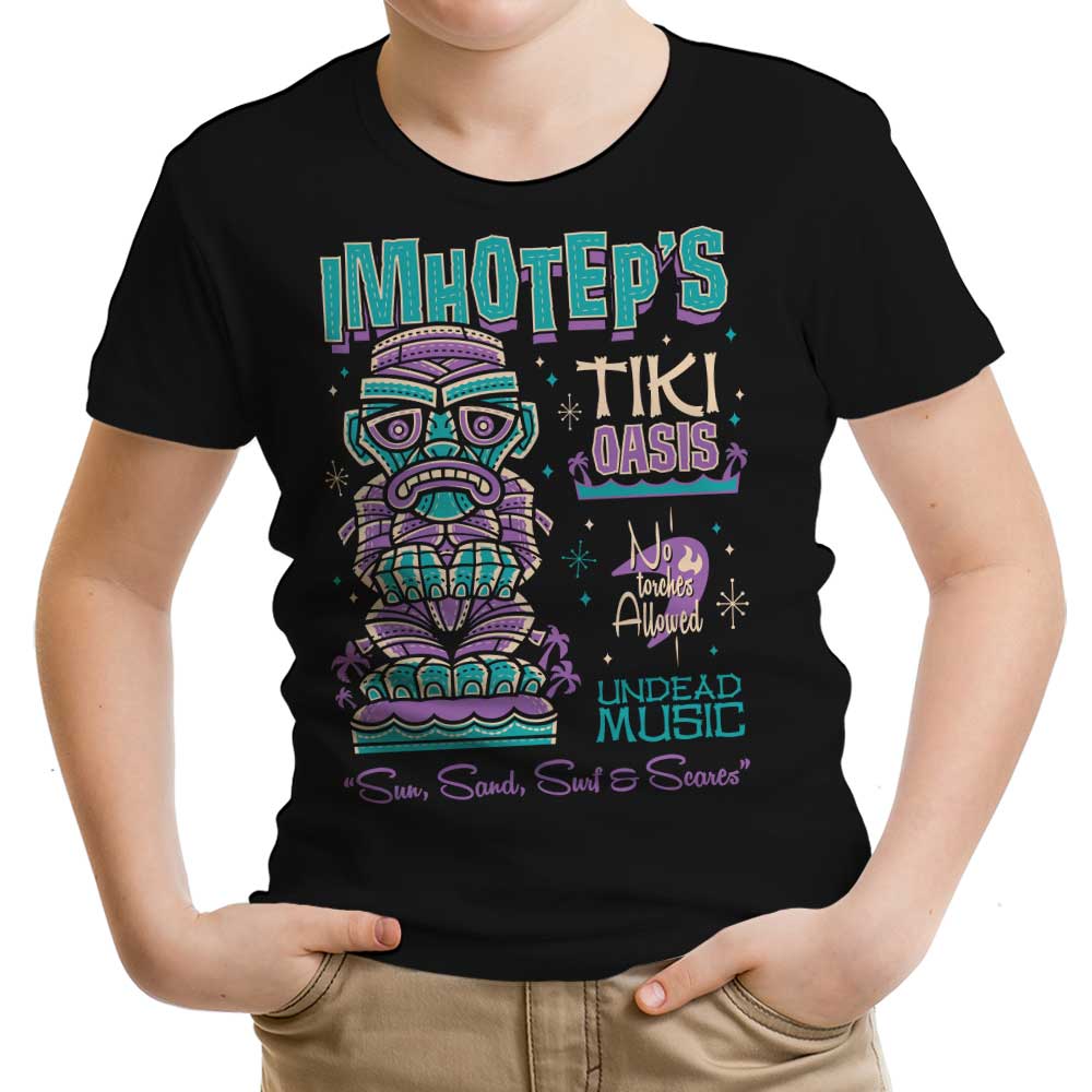 Imhotep Tiki Youth Apparel - Adult & Kids T-Shirts, Sweatshirts & Hoodies apparel design preview 1