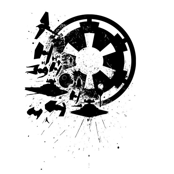 Imperial Revenge (Alt) - Adult & Kids T-Shirts, Sweatshirts & Hoodies apparel design preview 2