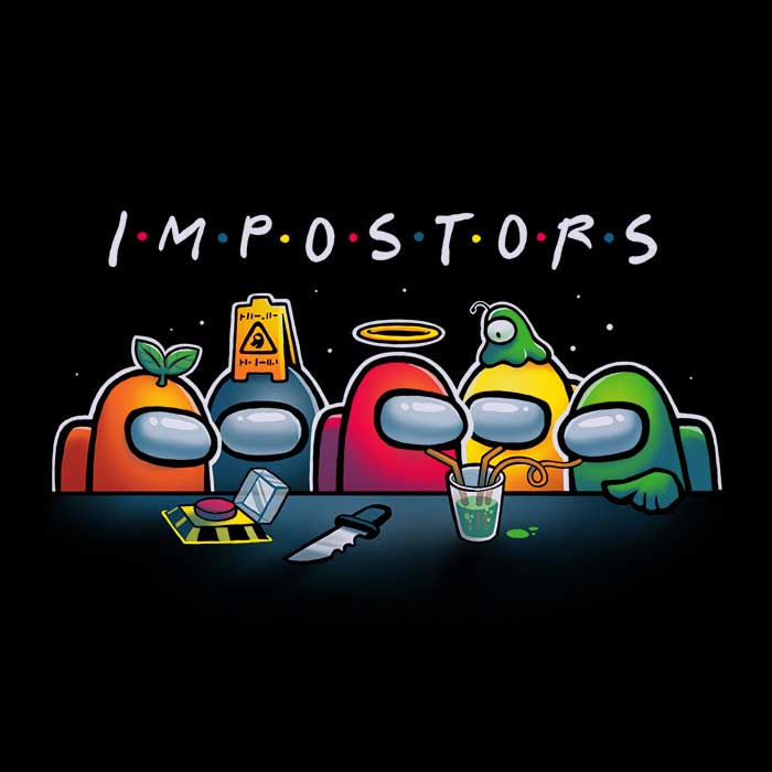 Impostors Men's Apparel - Adult & Kids T-Shirts, Sweatshirts & Hoodies apparel design preview 2