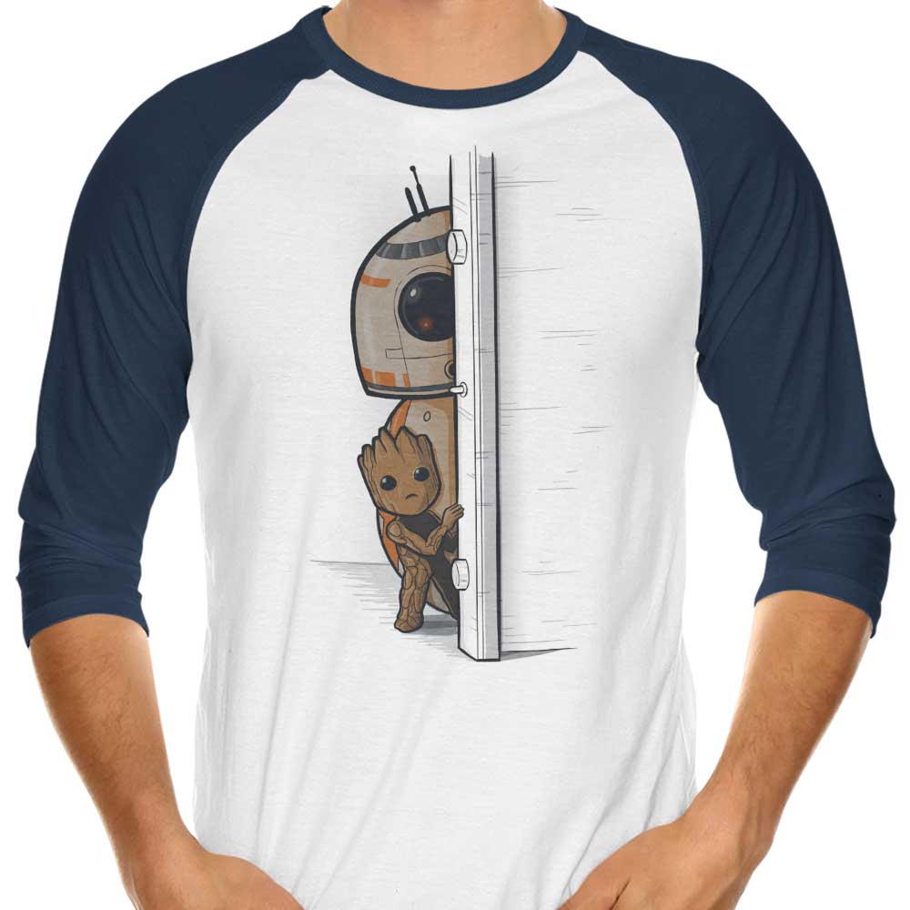 In a Galaxy Far, Away 3/4 Sleeve Raglan - Adult & Kids T-Shirts, Sweatshirts & Hoodies apparel design preview 1