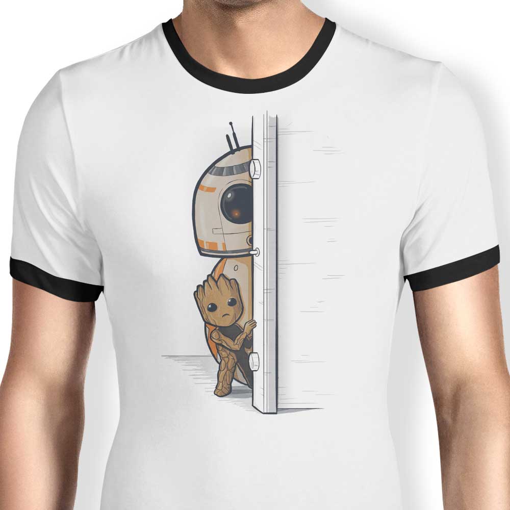 In a Galaxy Far, Away Ringer - Adult & Kids T-Shirts, Sweatshirts & Hoodies apparel design preview 1