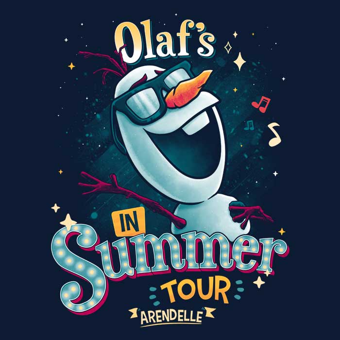 In Summer Tour Women's Apparel - Adult & Kids T-Shirts, Sweatshirts & Hoodies apparel design preview 2