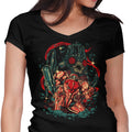 In the Depths Women's V-Neck - Adult & Kids T-Shirts, Sweatshirts & Hoodies apparel design preview 1