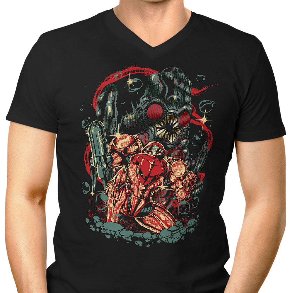 In the Depths Men's V-Neck - Adult & Kids T-Shirts, Sweatshirts & Hoodies apparel design preview 1