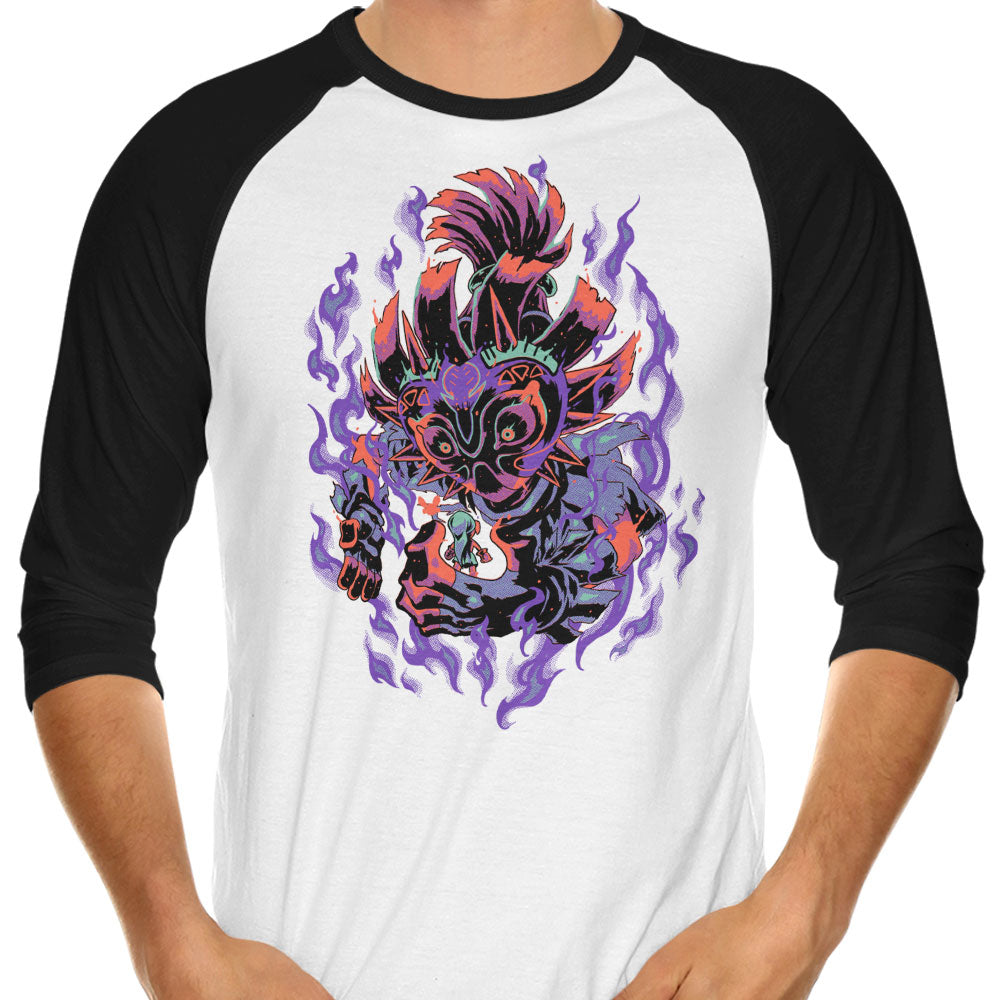 In the Hand of Madness 3/4 Sleeve Raglan - Adult & Kids T-Shirts, Sweatshirts & Hoodies apparel design preview 1
