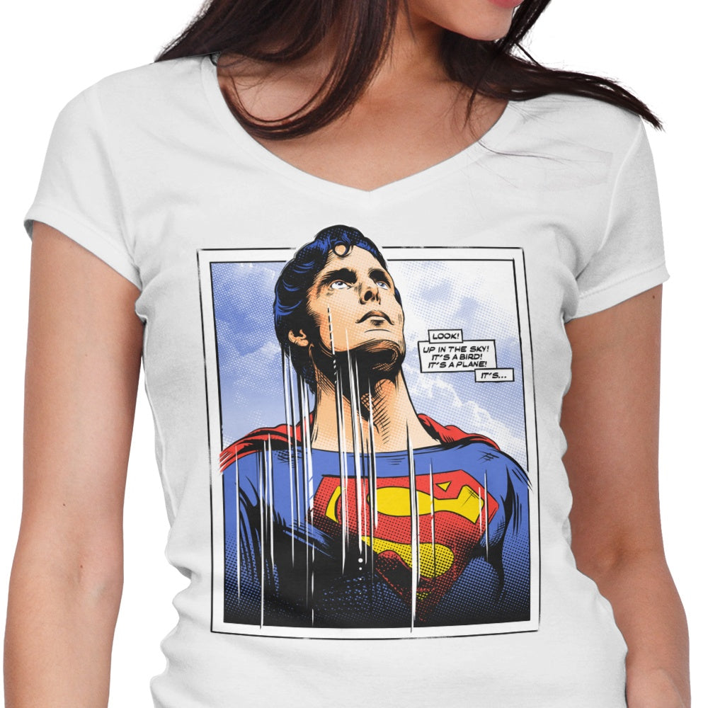 In the Sky Women's V-Neck - Adult & Kids T-Shirts, Sweatshirts & Hoodies apparel design preview 1