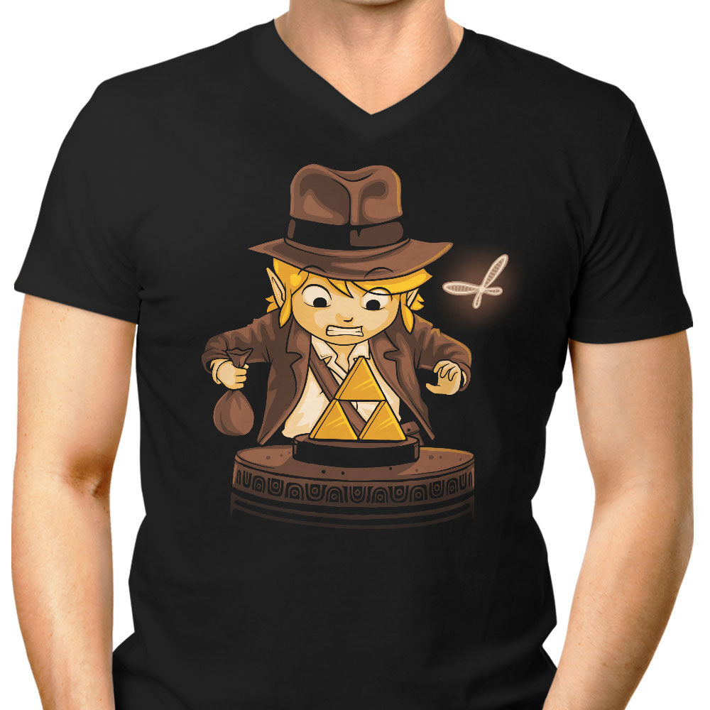 Indiana Link Men's V-Neck - Adult & Kids T-Shirts, Sweatshirts & Hoodies apparel design preview 1