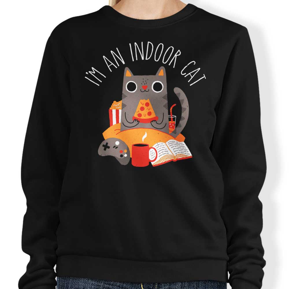Indoor Cat - Adult & Kids T-Shirts, Sweatshirts & Hoodies apparel design preview 1