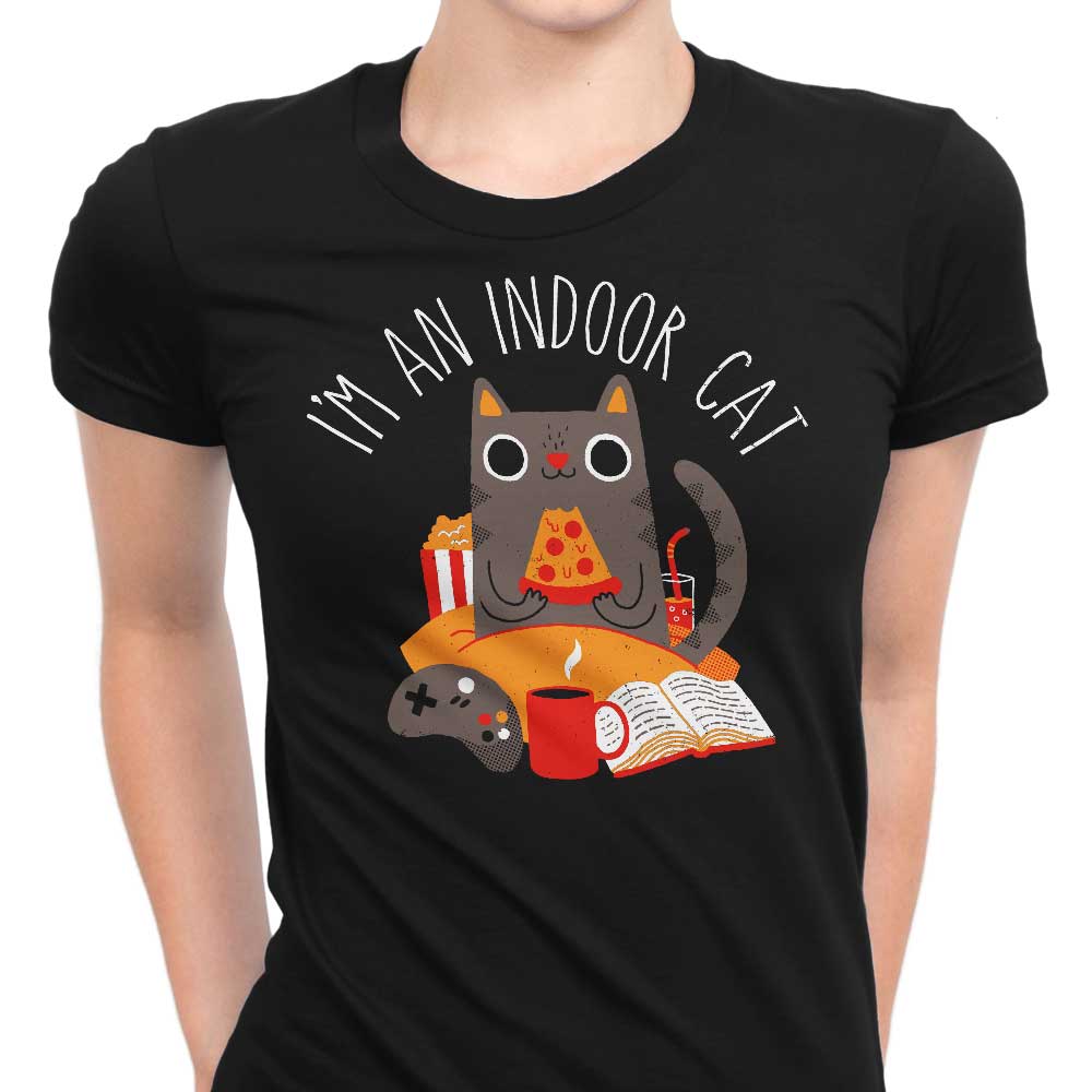 Indoor Cat Women's Apparel - Adult & Kids T-Shirts, Sweatshirts & Hoodies apparel design preview 1