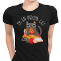 Indoor Cat Women's Apparel - Adult & Kids T-Shirts, Sweatshirts & Hoodies apparel design preview 1