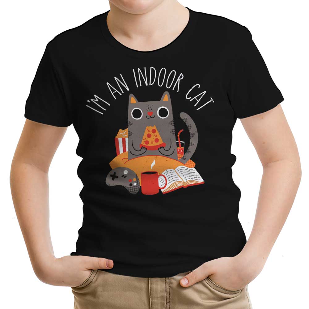 Indoor Cat Youth Apparel - Adult & Kids T-Shirts, Sweatshirts & Hoodies apparel design preview 1