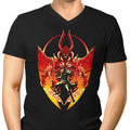 Infernal Heir Men's V-Neck - Adult & Kids T-Shirts, Sweatshirts & Hoodies apparel design preview 1