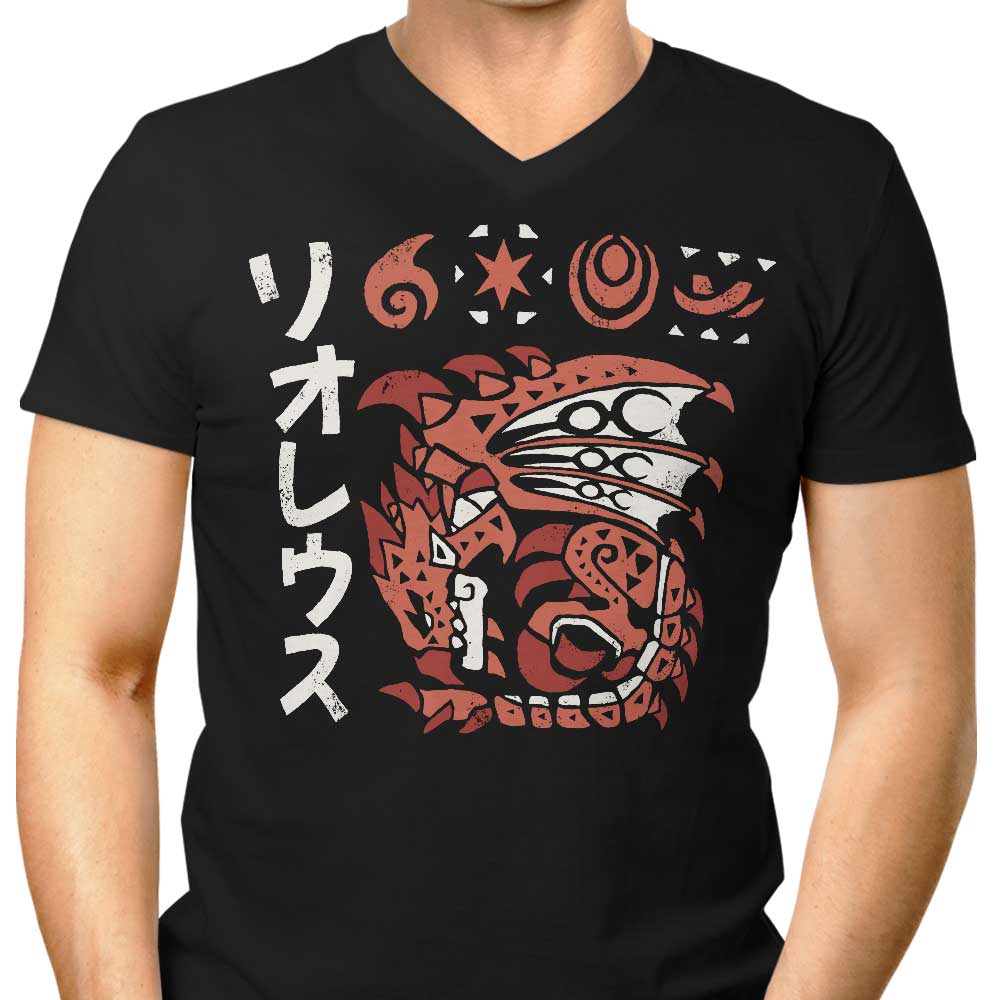 Inferno Incarnate Men's V-Neck - Adult & Kids T-Shirts, Sweatshirts & Hoodies apparel design preview 1