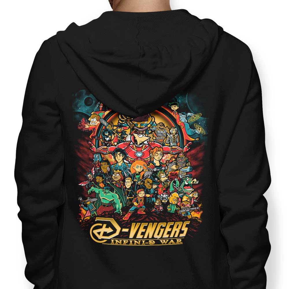 Infini-D War - Adult & Kids T-Shirts, Sweatshirts & Hoodies apparel design preview 1
