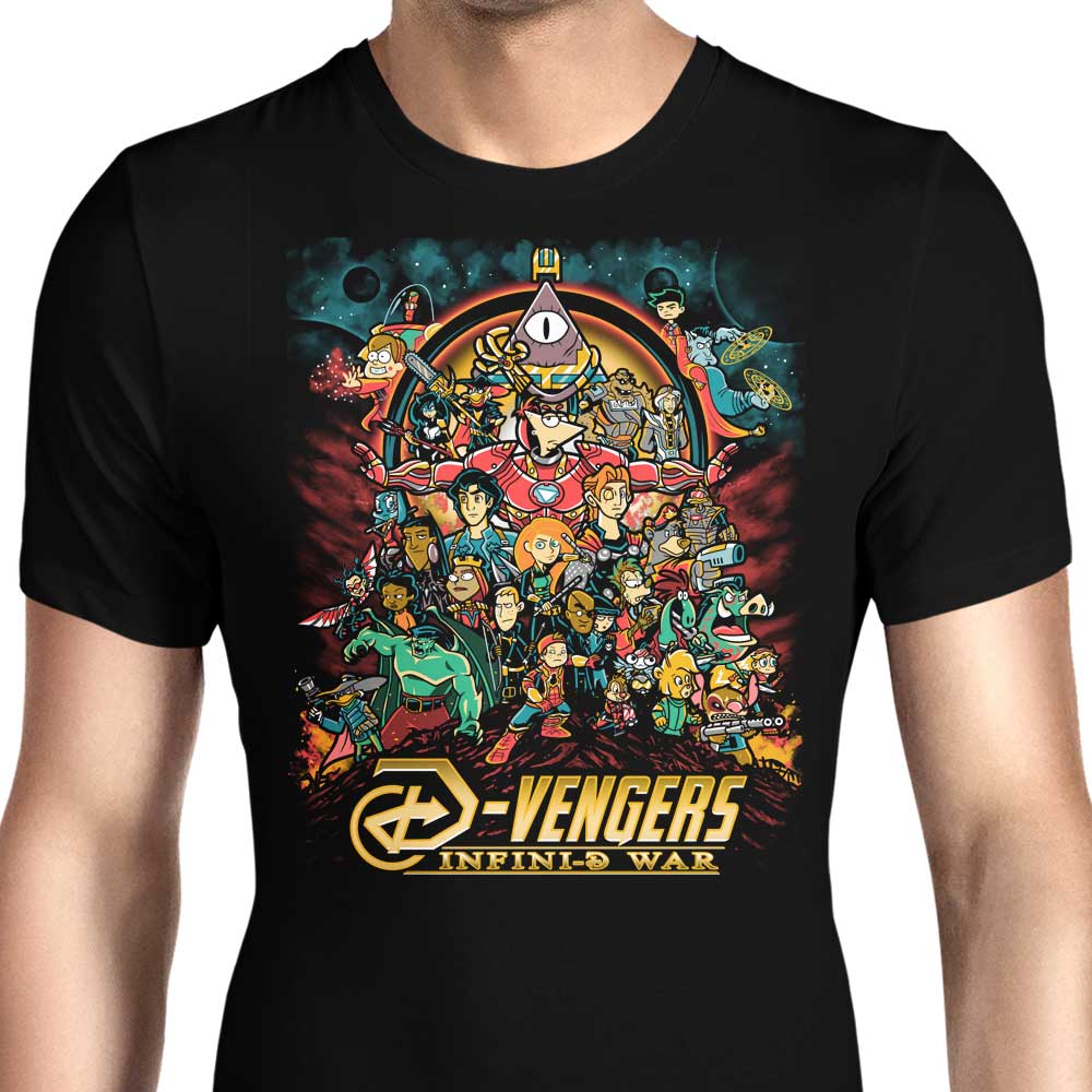 Infini-D War Men's Apparel - Adult & Kids T-Shirts, Sweatshirts & Hoodies apparel design preview 1