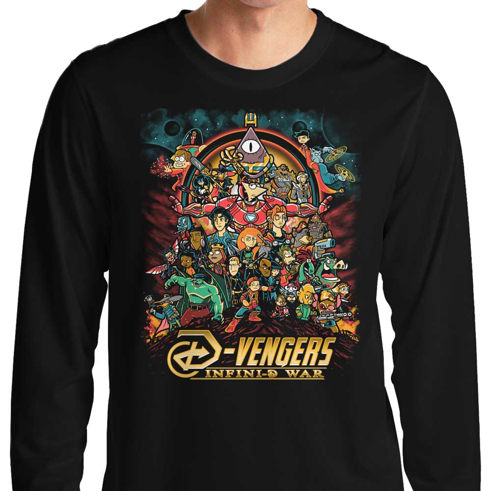 Infini-D War - Adult & Kids T-Shirts, Sweatshirts & Hoodies apparel design preview 1