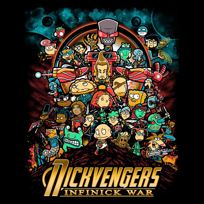 Infinick War Youth Apparel - Adult & Kids T-Shirts, Sweatshirts & Hoodies apparel design preview 2