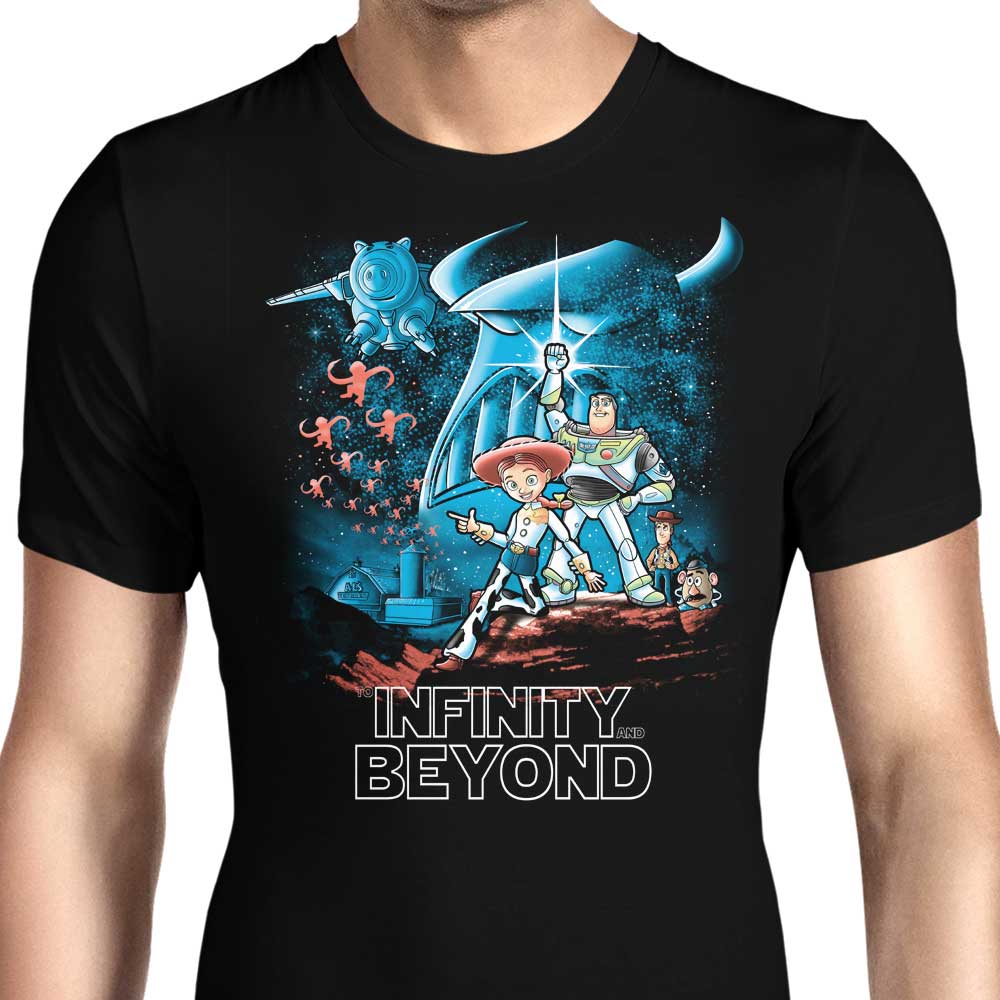 Infinity and Beyond Men's Apparel - Adult & Kids T-Shirts, Sweatshirts & Hoodies apparel design preview 1