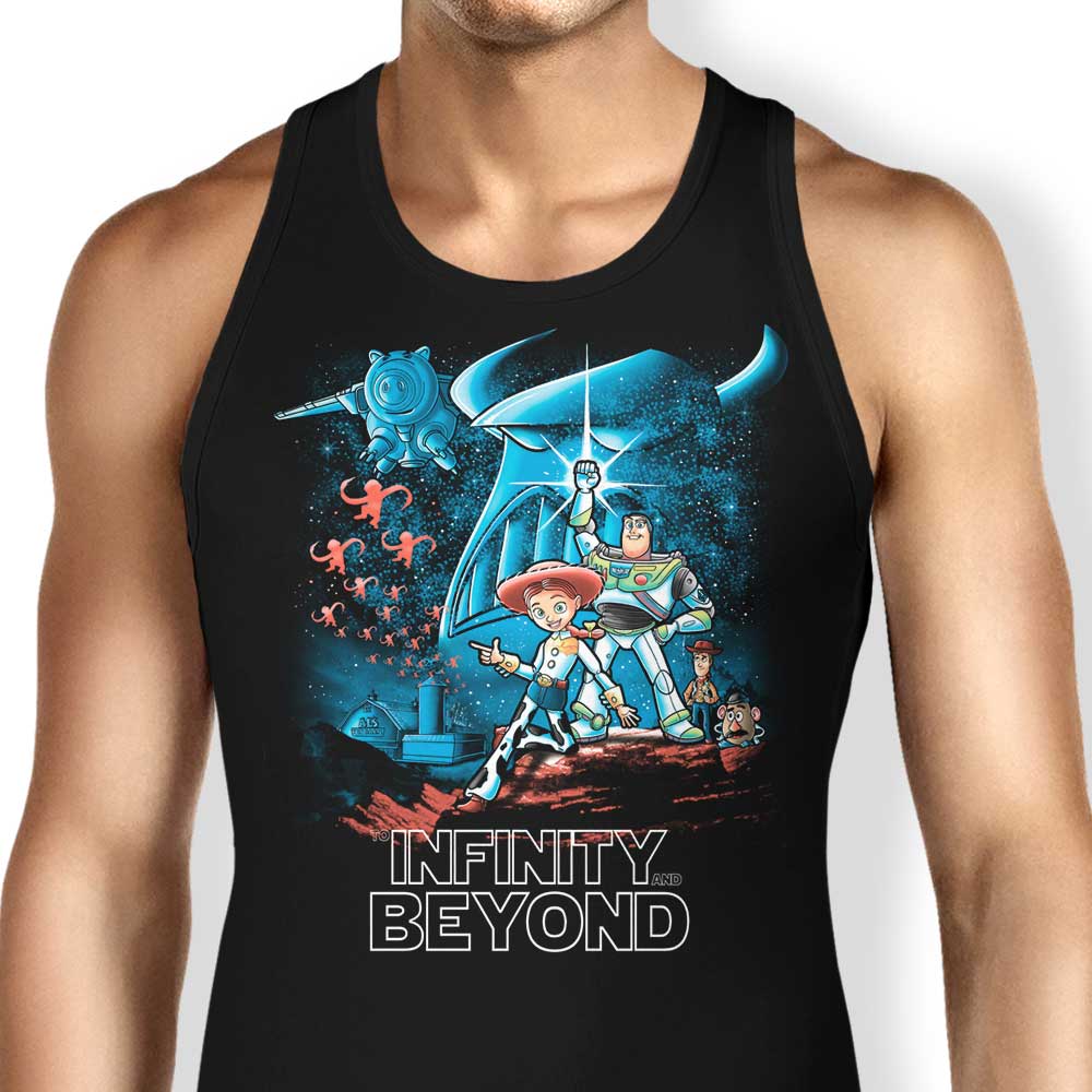 Infinity and Beyond Tank Top - Adult & Kids T-Shirts, Sweatshirts & Hoodies apparel design preview 1