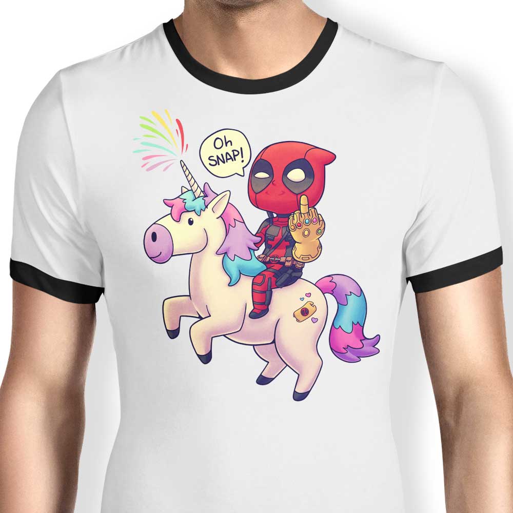 Infinity Chimichanga Ringer - Adult & Kids T-Shirts, Sweatshirts & Hoodies apparel design preview 1