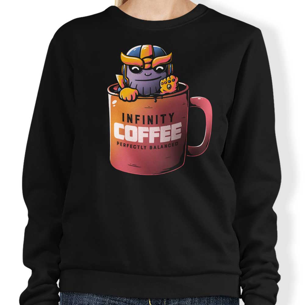 Infinity Coffee - Adult & Kids T-Shirts, Sweatshirts & Hoodies apparel design preview 1