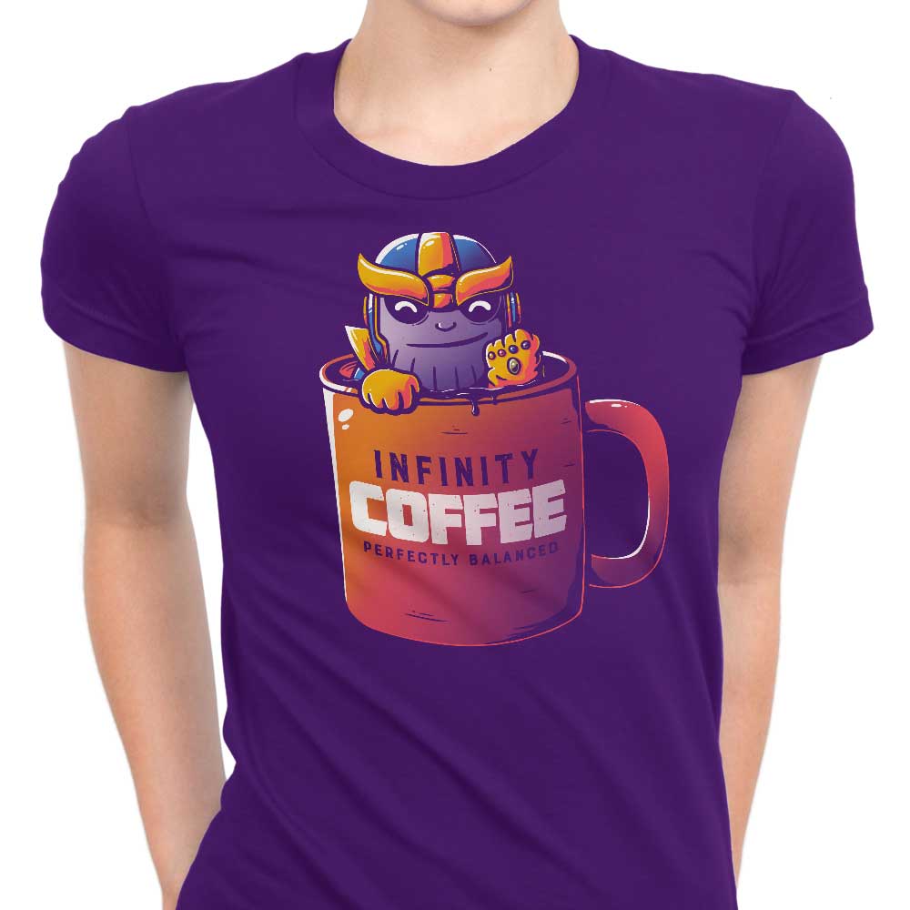 Infinity Coffee Women's Apparel - Adult & Kids T-Shirts, Sweatshirts & Hoodies apparel design preview 1
