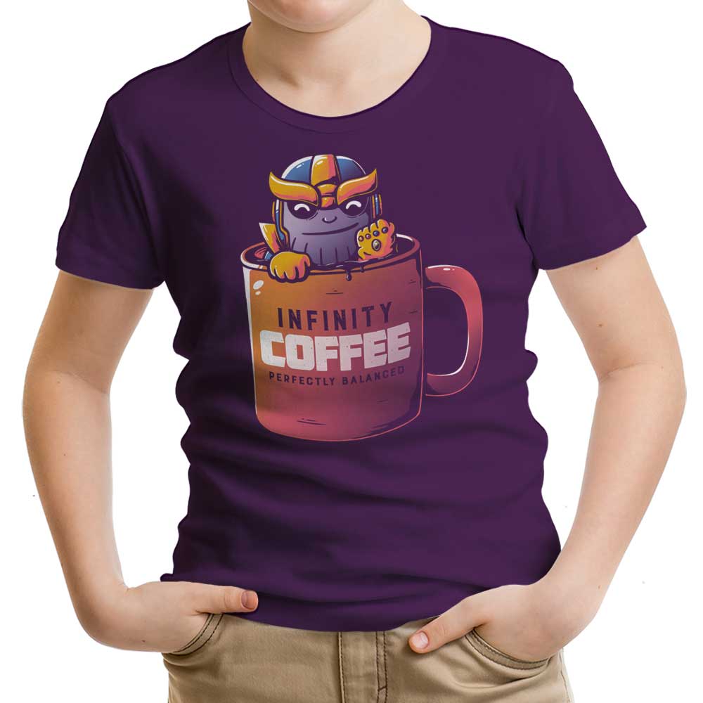 Infinity Coffee Youth Apparel - Adult & Kids T-Shirts, Sweatshirts & Hoodies apparel design preview 1