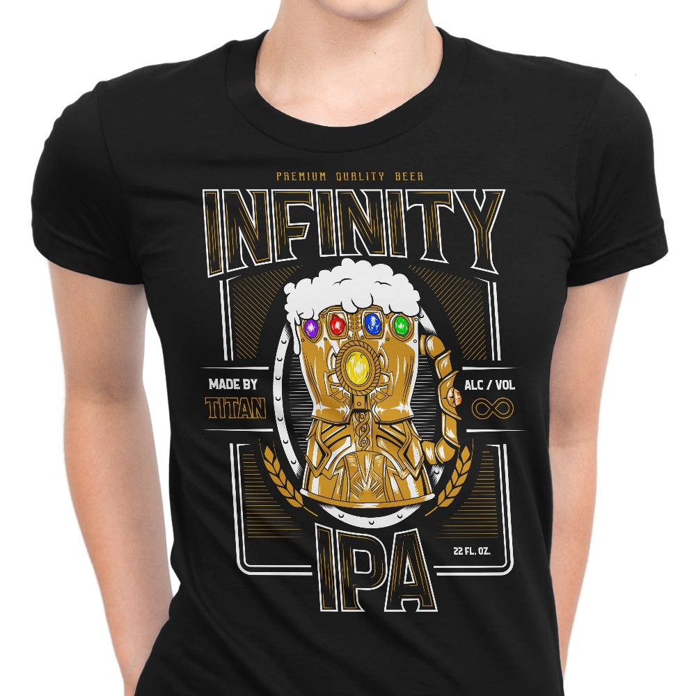 Infinity IPA Women's Apparel - Adult & Kids T-Shirts, Sweatshirts & Hoodies apparel design preview 1