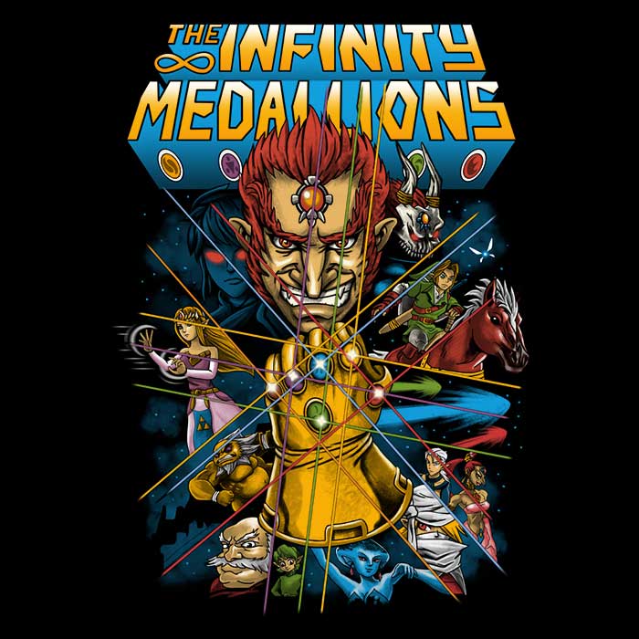 Infinity Medallions Coasters - Adult & Kids T-Shirts, Sweatshirts & Hoodies apparel design preview 1