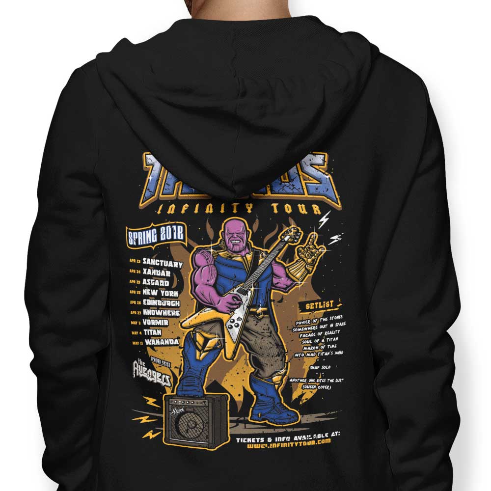 Infinity Tour - Adult & Kids T-Shirts, Sweatshirts & Hoodies apparel design preview 1