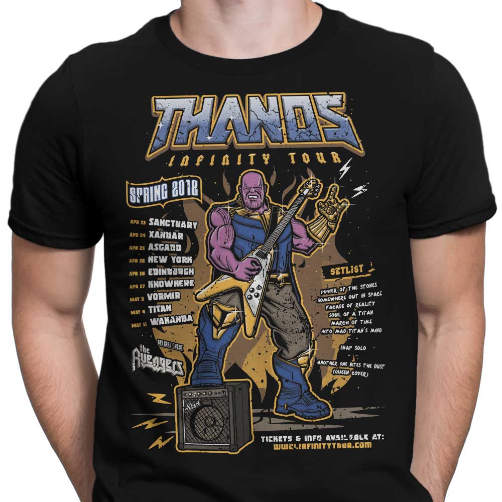 Infinity Tour Men's Apparel - Adult & Kids T-Shirts, Sweatshirts & Hoodies apparel design preview 2