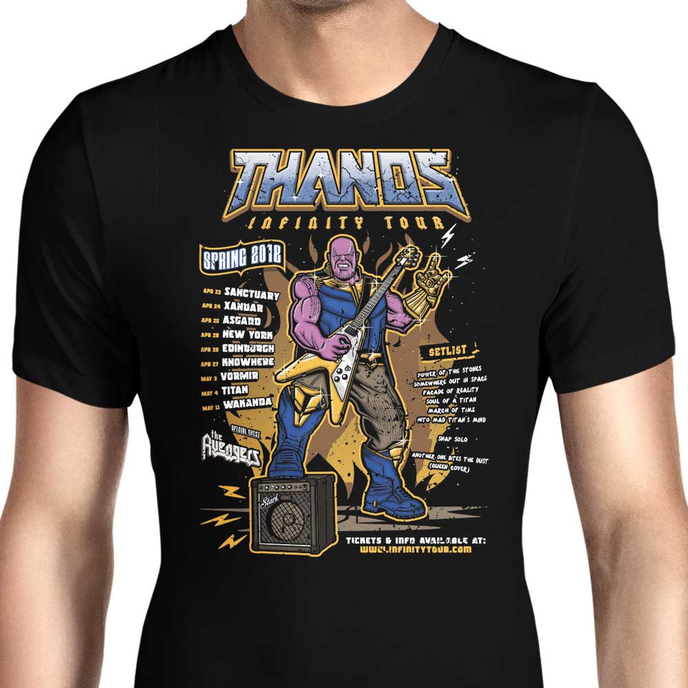 Infinity Tour Men's Apparel - Adult & Kids T-Shirts, Sweatshirts & Hoodies apparel design preview 1